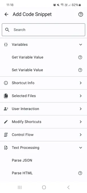 HTTP Request Shortcuts